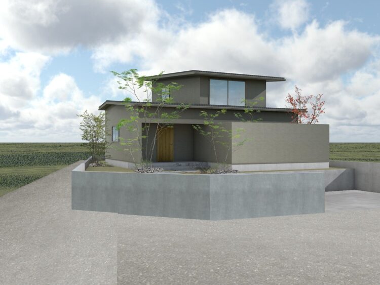 穏やかな明るみが重なる家 | 2026年6月完成予定