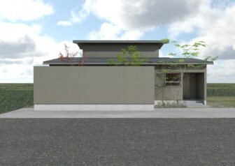 中庭が居場所をつくる家 | 2026年8月完成予定
